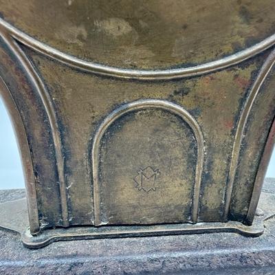 Exquisite antique German scale Rictus Art Deco Jakob Maul 1920 Brass Scale