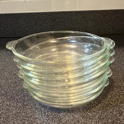 8 glass Pyrex mini casserole dishes