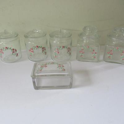 Vintage Floral Bathroom Vanity Set (DR)