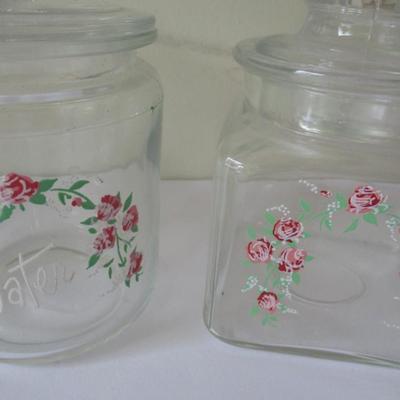 Vintage Floral Bathroom Vanity Set (DR)