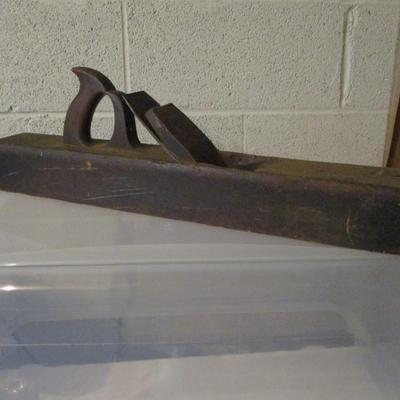 Large Antique Vintage Fore Plane #1 (TR)