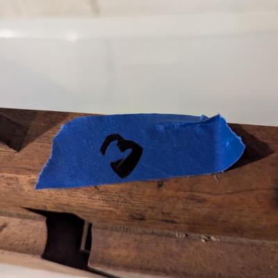 Antique Wood Molding Planes #3 & #4 (TR)