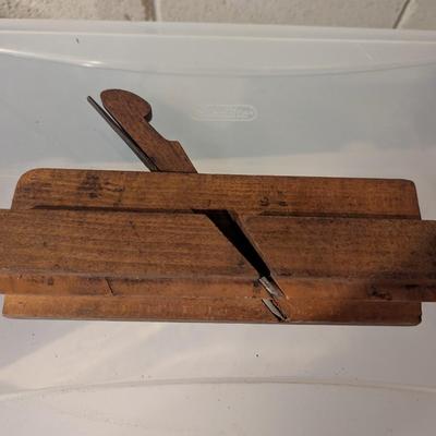 Antique Wood Molding Planes #3 & #4 (TR)