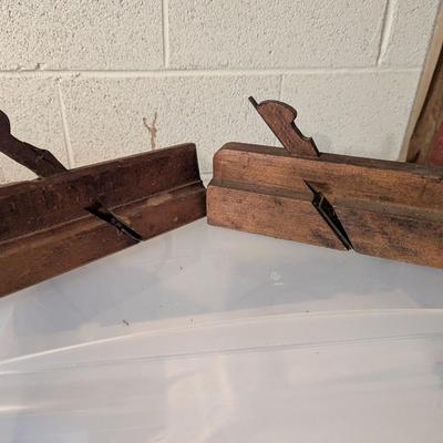 Antique Wood Molding Planes #5 & #6 (TR)