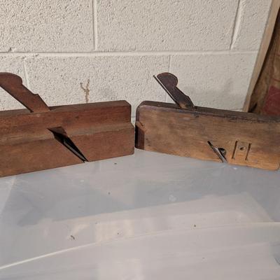Antique Wood Molding Planes #7 & #8 (TR)