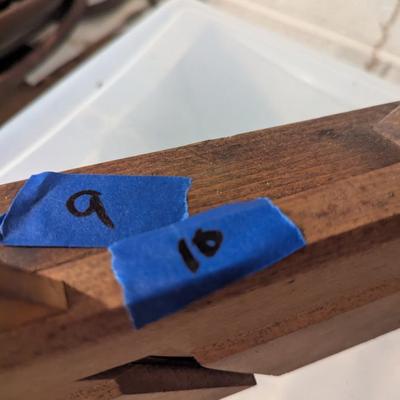 Antique Wood Molding Planes #9 & #10 (TR)