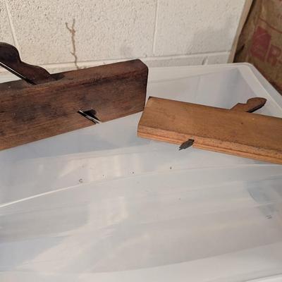 Antique Wood Molding Planes #9 & #10 (TR)