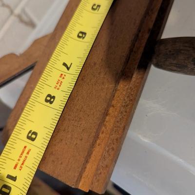 Antique Wood Molding Planes #11 & #12 & All Wooden Clamp Vises (TR)