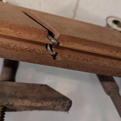 Antique Wood Molding Planes #11 & #12 & All Wooden Clamp Vises (TR)