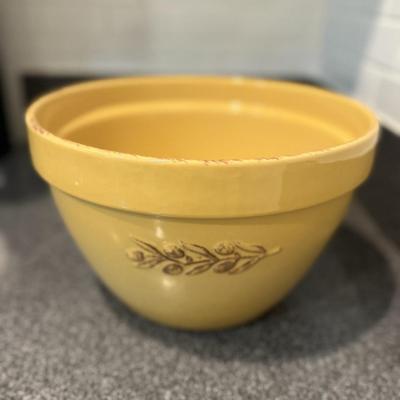 Yellow bowl from Portugal