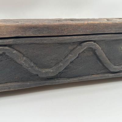 Vintage Indonesian Wooden Betel Nut (areca nut) Pestle Box
