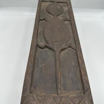 Vintage Indonesian Wooden Betel Nut (areca nut) Pestle Box