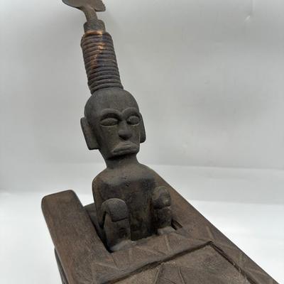 Sale Photo Thumbnail #373: Indonesian carved pestel box