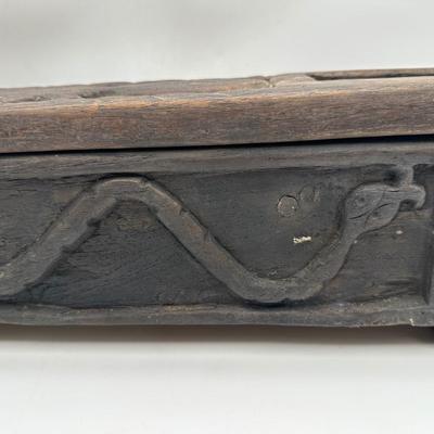 Vintage Indonesian Wooden Betel Nut (areca nut) Pestle Box