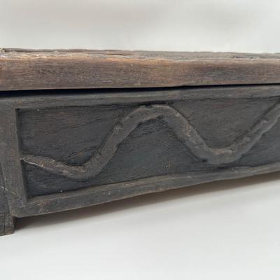 Vintage Indonesian Wooden Betel Nut (areca nut) Pestle Box