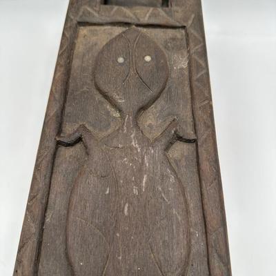 Vintage Indonesian Wooden Betel Nut (areca nut) Pestle Box