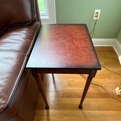 Cherry side table