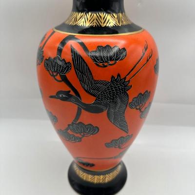 Sale Photo Thumbnail #420: Dimensions: Approximately 12” tall x 6” wide 
Marked: Aikozan – Made in Japan (base)