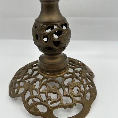 Vintage Chinese Brass Incense Burner