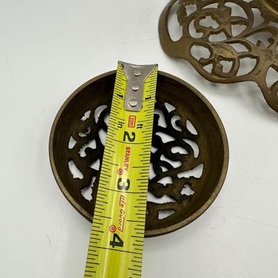 Vintage Chinese Brass Incense Burner