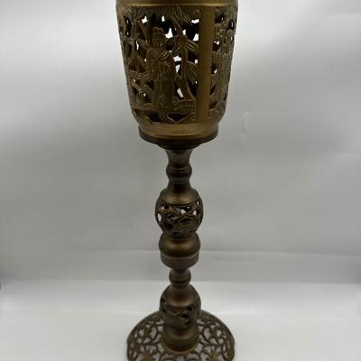 Vintage Chinese Brass Incense Burner