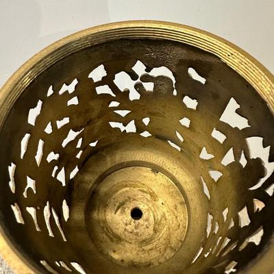 Vintage Chinese Brass Incense Burner