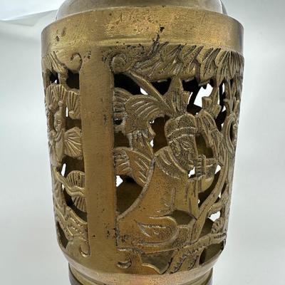 Vintage Chinese Brass Incense Burner