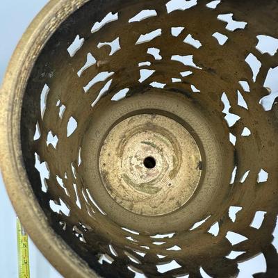 Vintage Chinese Brass Incense Burner