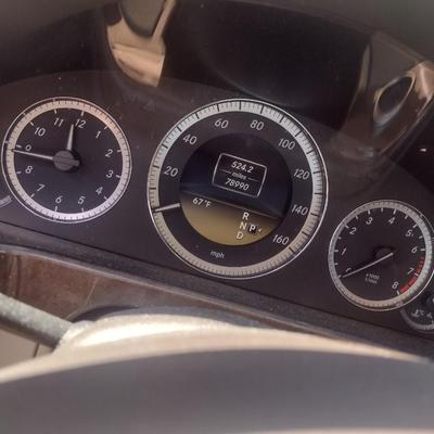 2012 Mercedes E350 Gas Powered Four-Door Sedan 78,990 Miles