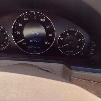 2007 Mercedes E320 Four-Door Sedan 180,371 Miles with 4 New Michelin Tires