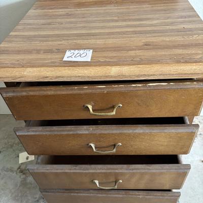 Wood Cabinet
