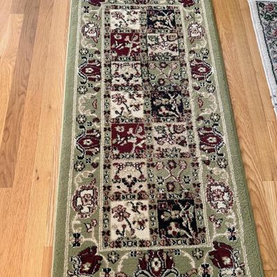 The Naples collection 4.2x2 garden squares rug