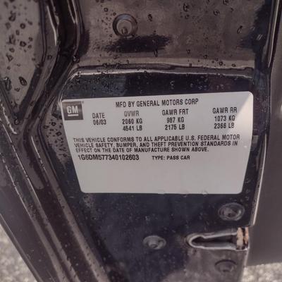 2004 CTS Cadillac Four-Door Sedan 106,352 Miles