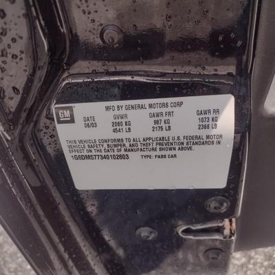 2004 CTS Cadillac Four-Door Sedan 106,352 Miles