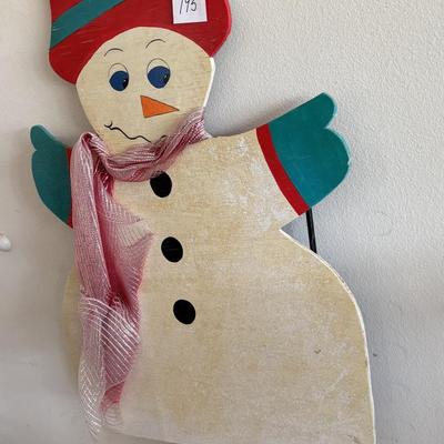 Yard Snowman