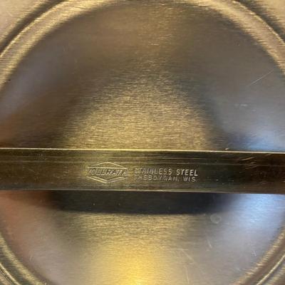 Stainless Steel Pan and Lid