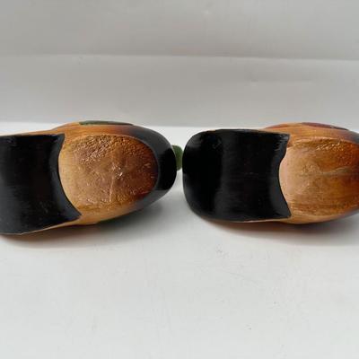 Wooden Mandarin Duck Statues Hand Painted