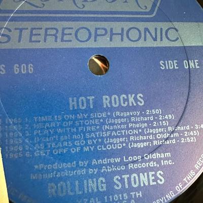 Record Lot. The Rolling Stones, Blood Sweat & Tears, Santana & More!