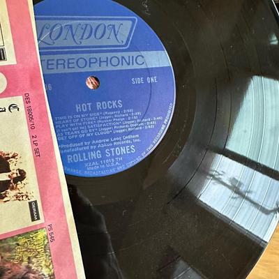 Record Lot. The Rolling Stones, Blood Sweat & Tears, Santana & More!