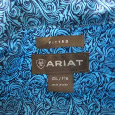 New Ariat fitted long-sleeved shirt, size 2XL