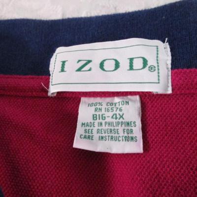 2 men's polo shirts, short-sleeved, size 4XL