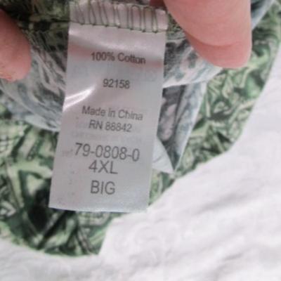 2 men's shirts, short-sleeved, size 4XL
