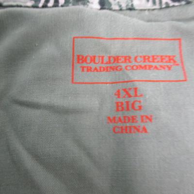 2 men's shirts, short-sleeved, size 4XL