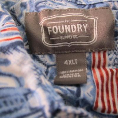 2 men's shirts, short-sleeved, size 4XL