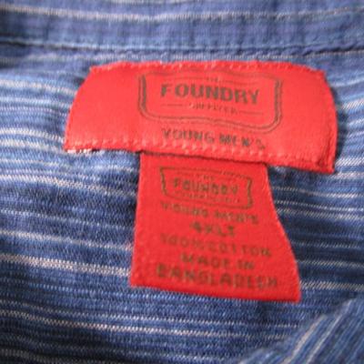 2 men's shirts, short-sleeved, size 4XL