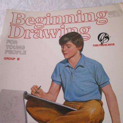 2 Beginning Drawing books, group 2 & group 3