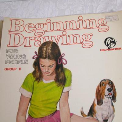 2 Beginning Drawing books, group 2 & group 3