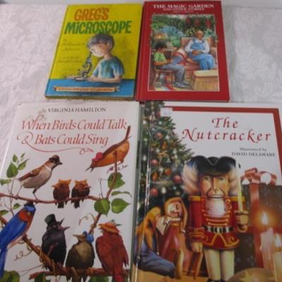 4 hard cover children's books
