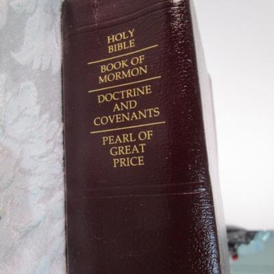 New Church of Jesus Christ of Latter-day Saints 4-in-1 scriptures & case