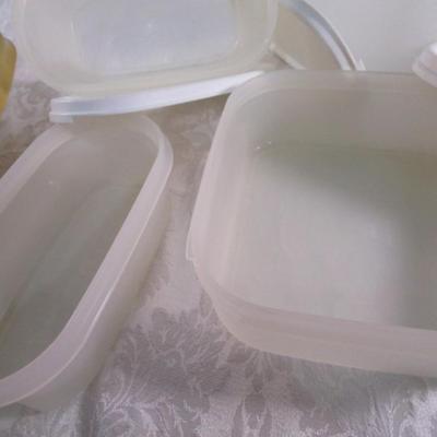 Tupperware containers